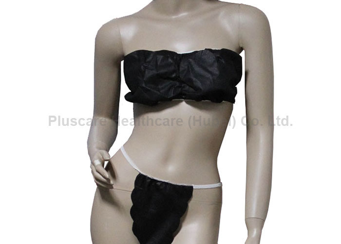 35 Gsm Spa Disposable G String , Bikini Disposable Tanning Underwear