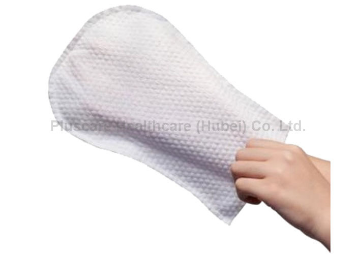 Patient Bath Packs Disposable Wash Gloves Hygienic Rectangular Shape
