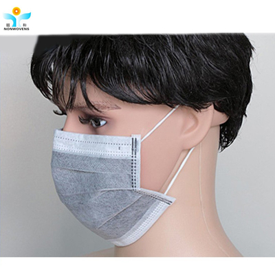 3 Ply Protective Face Mask And Easy To Breath Disposable Face Maskes Gray