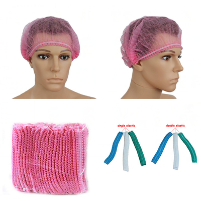 Medical Disposable PP Surgical Cap Doctor Nurse Bouffant Cap Non Woven Hair Covers