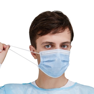 Doctor Nurse Surgical Disposable Face Mask For Personal Care Air Pollution Anti Fog