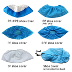 Medical 35g Non Woven Disposable Non Slip Shoe Cover ISO Approved