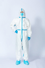 Medical Disposable Non Woven Coverall Waterproof Microporous Fabric Coverall