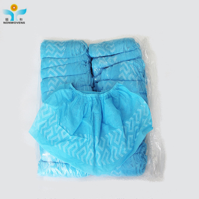 Non Slip Disposable Shoe Covers Polypropylene for Clinics Hospitals