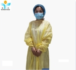 Nonwoven Fabric Disposable Isolation Gown With Tie Back Breathable Protective Wear