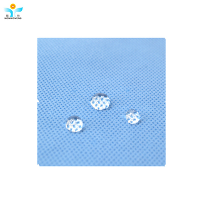 Medical Blue SMS Non Woven Fabric For Surgical Gown