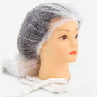 Fresh 50 Pieces Disposable Nonwoven Clip Caps Hairnets Head Cover 21" With 6 Colors