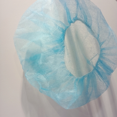 Protection Head Hair Cover Bouffant Cap Nonwoven Double Elastic