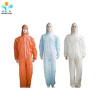 FDA Knitted Cuff Lab Coat 100% Polypropylene High Fluid Durability