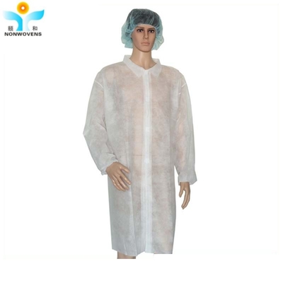 25-50gsm Disposable Lab Coat Production Phase About 7-15 Days