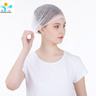 Colorful 21 Inch Fluidresistant Clip Nurse Cap For Food Industry Spa Personal Care
