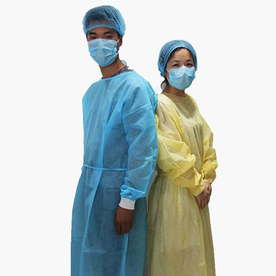 Customizable Non Woven Disposable Isolation Gown Dustproof Anti Static