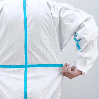Hospital Nonwoven Fabric Surgical Scrubs Suits With High Breathability Level 1-4