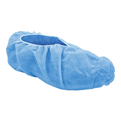 SMS Disposable Plastic Shoe Covers ISO13485 Certified 40*15cm