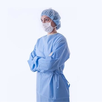 Medical Disposable Surgical Gown 40gsm Non-Sterile 50pcs/ Case