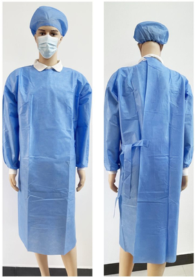 Disposable Surgical Gown for Hygienic Protection with EO-Sterile Anti-Blood Anti-Alcohol