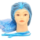 Breathable PP Disposable Hair Net Cap With Single Elastic For Hair Protection
