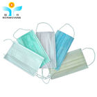 Breathable 3 Ply Disposable Face Mask With Meltblown Layer