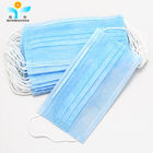 FDA 3 Ply Disposable Face Mask With Ear Loop 17.5*9.5cm