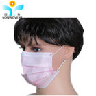 PP Meltblown 3 Ply Disposable Face Mask , 175mm*95mm Surgical Tie On Face Mask
