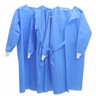 Long Sleeved Disposable Surgical Gowns Medical SMMS SMS For Hospital