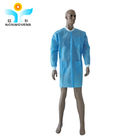 Enduring Disposable Medical Coat Lightweight Nonwoven Sms Material