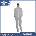 Hooded Disposable Protective Coverall Suit Safety Protective Coverall For Cleanroom