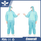 Construction Disposable Coverall Suits 30-40gsm Dust Proof Disposable Full Body Suit