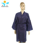 Pp Non Woven Disposable Kimono Gowns Anti pull for sauna wear