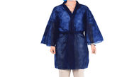 100% Vigin Disposable Kimono Robe 140*110cm Polypropylene Comfortable