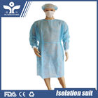 20-50GSM Disposable Isolation Clothing Fluids Protection Pp Isolation Gowns