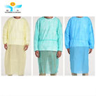 Dustproof Disposable Isolation Gown With Cuff Lightweight