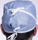 Hospital Non Woven Fabric Hair Net Cap Covers Disposable For Nurse And Doctor