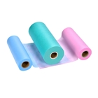 Spunlace  SMS Polypropylene 40gsm Rolls packing Water-proof Nonwoven Fabric For Wet Wipes