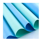 Blue SMS Nonwoven Fabric For Medical Coverall Surgical Gown Use