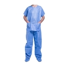 Hospital Long And Short Sleeve Surgical Disposable Scrub Suit Nonwoven Fabric