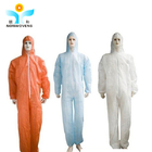 Industry Using Disposable Non Woven Coverall SMS Protective Suit Isolation Overall