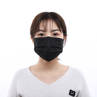 Disposable Medical 3 Ply Non Woven Face Mask Black Color