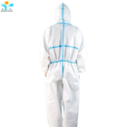 Ppe Waterproof Disposable Protective Coveralls 3 Protection Suit With CE EN 13034