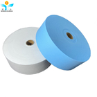 TNT 1.6m PP Non Woven Fabric 35gsm For Gown Roll Blue Color