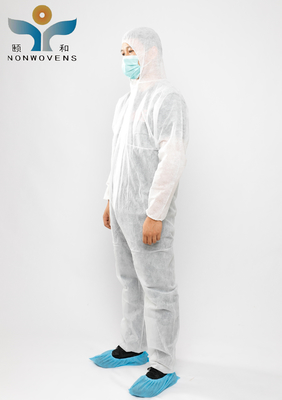 SBPP Disposable Protective Coverall Suits 25gsm CE ISO Non Woven Clothing