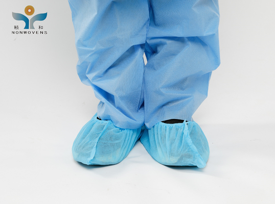 Dustproof Disposable Shoe Covers For Hospital Hygiene Clean Room PP Nonwoven Foot Covers
