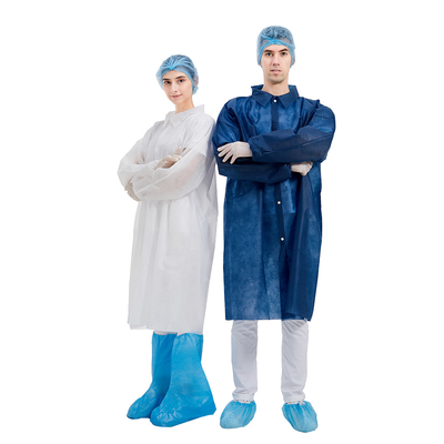 108*142cm,Non Woven Lab Coats 25-40gsm with knitted cuff