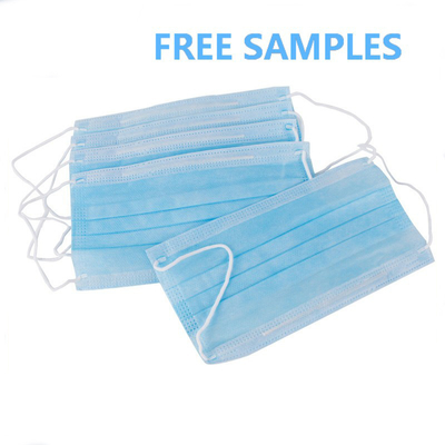 17.5*9.5cm 3 Ply Disposable Face Mask 14.5*7.5cm For Children Support Test Report