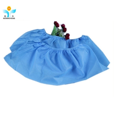 Anti Skid Disposable Shoe Cover PP Non Woven Fabric 41*16cm For Clinic