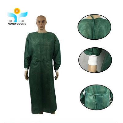 Full Body Disposable Isolation Gown With Hood Protective Clothing