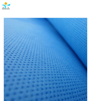 Medical Blue SMS Non Woven Fabric For Surgical Gown