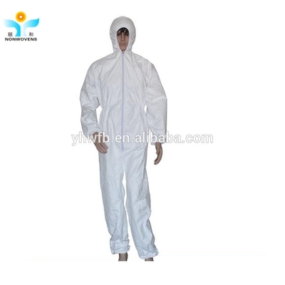 PP SMS Common Disposable Protective Coverall For The Medical , Hygiene Usage