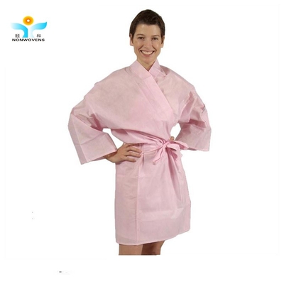 140*110cm Disposable Kimono Robe Gowns Breathable Male Female For Salon Wear