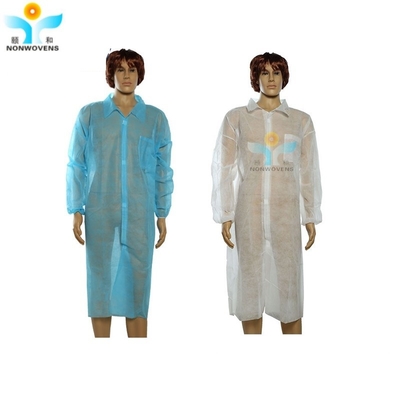 25-50gsm Disposable Lab Coat Production Phase About 7-15 Days